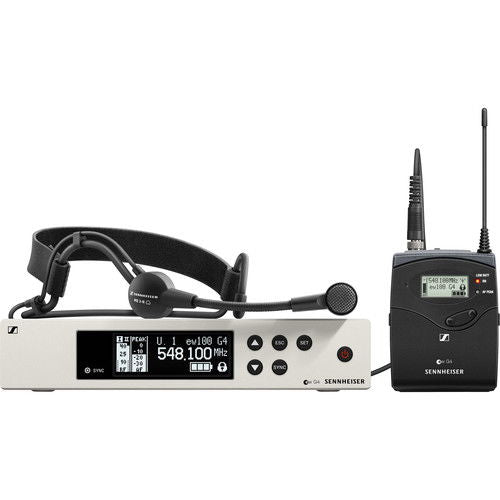 Sennheiser Sistem de microfon cu casti cardioid Wireless EW 100 G4-ME3 (A: 516 pana la 558 MHz) - View 1