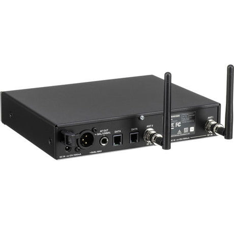 Receptor wireless EW 100 G4 cu panou spate și mufe, antene