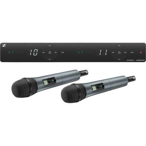 Set Sennheiser XSW 1-825 Dual-Vocal cu 2 microfoane portabile 825 (A: 548 pana la 572 MHz) - View 1