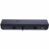 Wireless receiver unit rear panel with audio and power ports