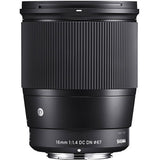 Sigma 16mm f1.4 DC DN C Obiectiv foto Panasonic L - View 3