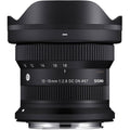 Obiectiv Sigma 10-18mm f/2.8 DC DN, inel de focalizare cu marcaje