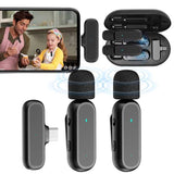 NWPro K-60-2 Sistem de microfon wireless dual ultracompact pentru android / iOS (USB-C) - View 3