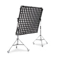 Black SNAPGRID backdrop grid, 2m x 2m, on rolling stand