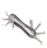 Multitool metalic pentru cameră și gimbal, cu capete în cruce și șuruburi
