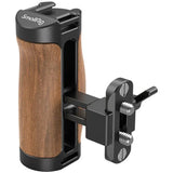 Mâner din lemn NATO quick release cu suport dublu și șuruburi de fixare, negru