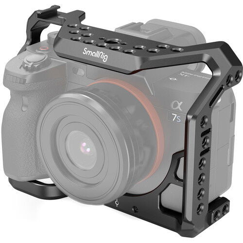 SmallRig 2999 camera cage for Sony A7S III/A7IV, side rails with mounting holes