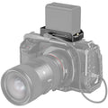 Placă adaptor NP‑F Lite SmallRig, montată pe cameră, ieșire DC OUT 12V
