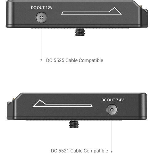 Adaptor L/NP: DC OUT 12V și 7.4V, compatibil cabluri 5525/5521