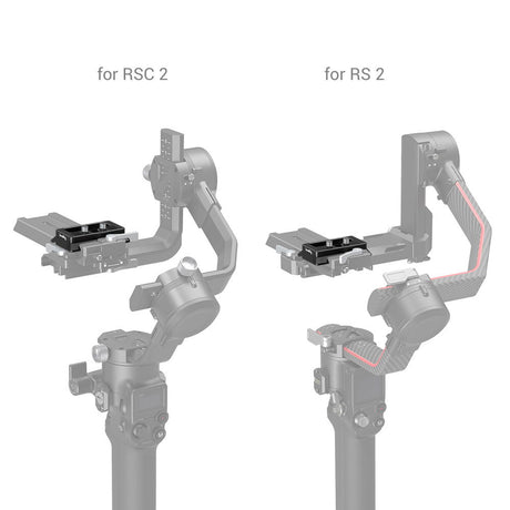 Smallrig 3154 Placa de eliberare rapida Arca-swiss pentru DJI RS 2 / RSC 2 / RS 3 / RS 3 Pro - View 3