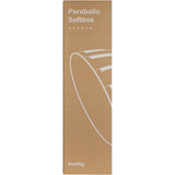 Parabolic softbox retail box labeled "Parabolic Softbox"