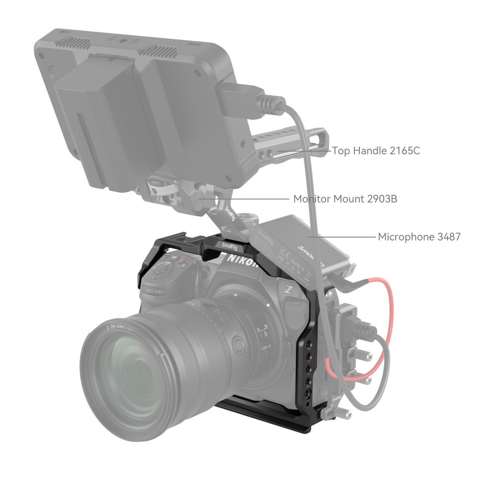 Smallrig 3940 Cage pentru Nikon Z8 - View 5