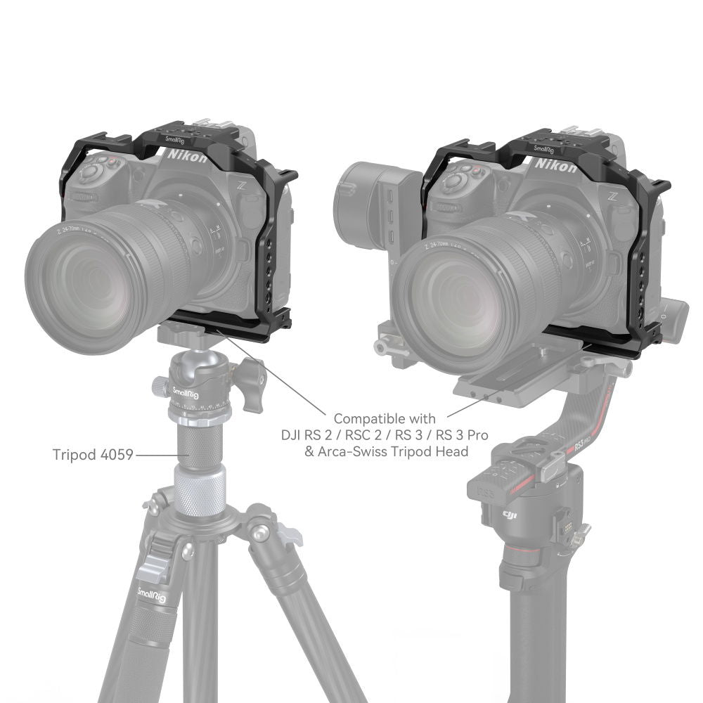 Smallrig 3940 Cage pentru Nikon Z8 - View 4
