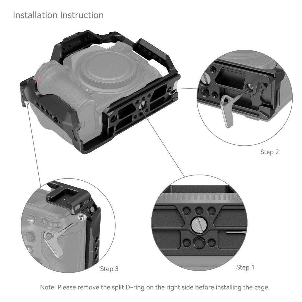 Smallrig 3940 Cage pentru Nikon Z8 - View 2
