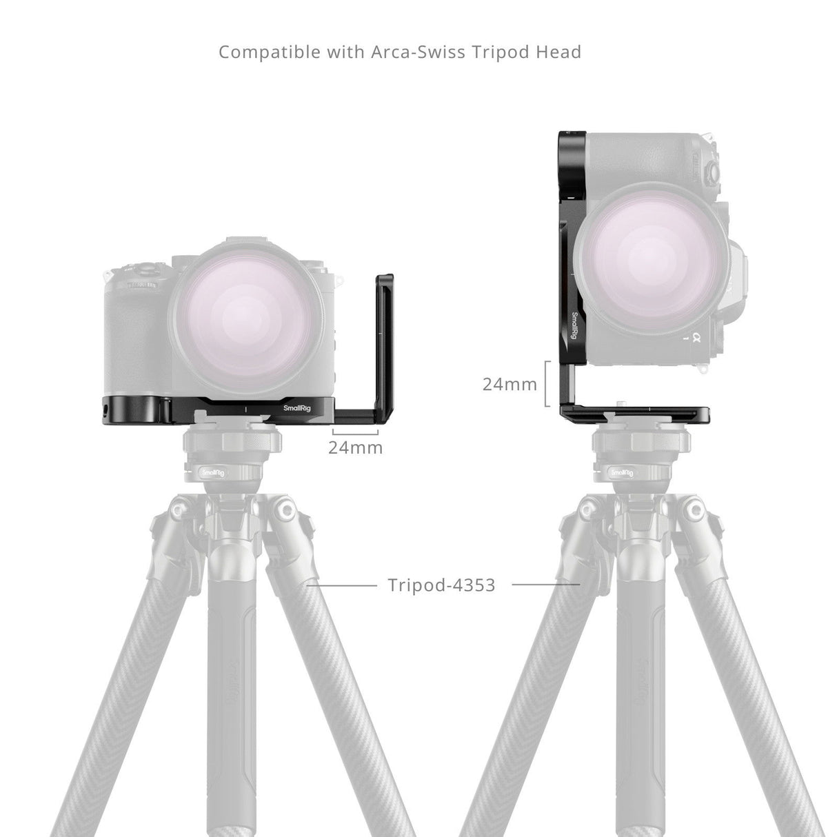 Smallrig 5188 L-Shape Mount Plate Sony Alpha 1 II / Alpha 9 III - View 5