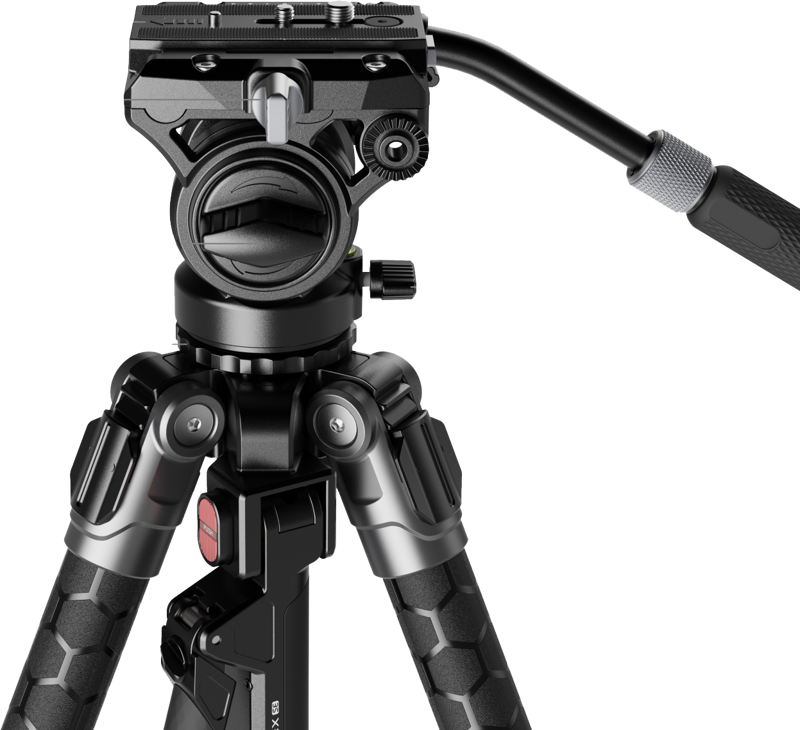 SmallRig 5305 x Potato Jet TRIBEX SE Hydraulic Tripod