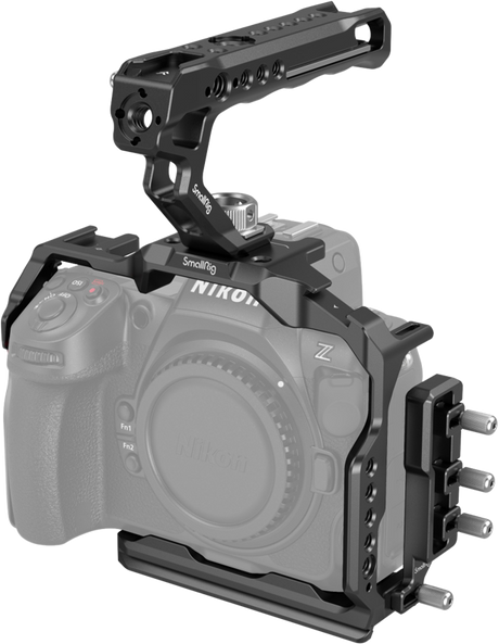 Carcasa full SmallRig pentru Nikon Z8 cu șină laterală și prinderi multiple, neagră