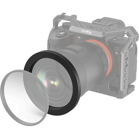 Mini matte box 3196 with lens hood and circular filter attachment