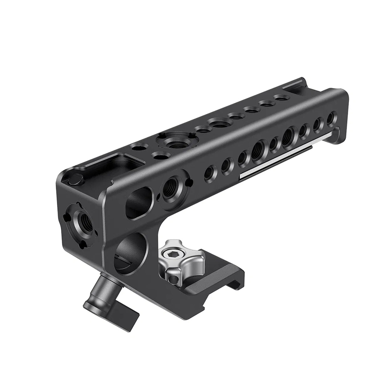 SmallRig NATO top handle in matte black with multiple mounting holes