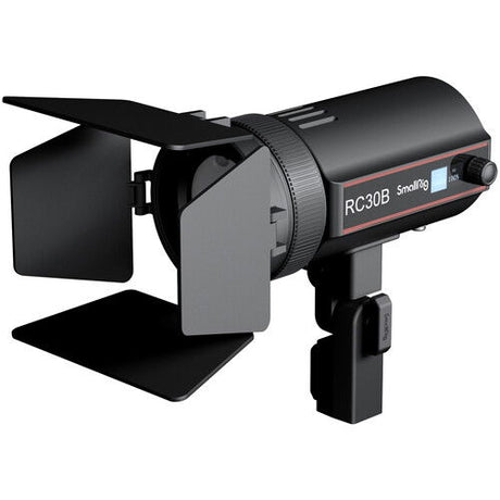 LED bicolor cu focalizare RC30B, obiectiv frontal și două parasolare pătrate