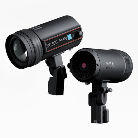 LED bicolor RC30B cu focalizare, montaj pe suport și comenzi laterale