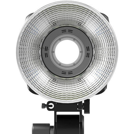 RC 350D LED video light reflector head with concentric grille ring
