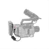 Cablu D-Tap atașat pe cameră, alimentare cu mufă DC 19,5 V