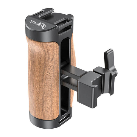 Mâner lateral NATO SmallRig 2915 din lemn, cu prindere neagră
