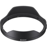Sony lens hood for 16-35mm f/2.8 GM II, black bayonet-style rim