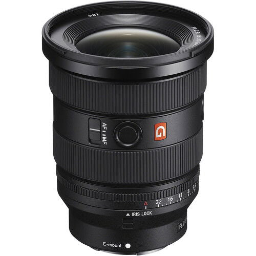16-35mm f/2.8 GM II lens, front element and textured focus ring