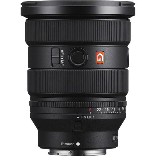 16-35mm f/2.8 GM II lens side view with AF/IRM control area