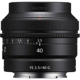 Sony 40mm F2.5 G Obiectiv Foto Mirrorless Montura Sony E (FE) - View 4