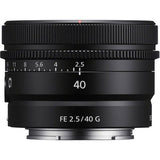 Sony 40mm F2.5 G Obiectiv Foto Mirrorless Montura Sony E (FE) - View 3