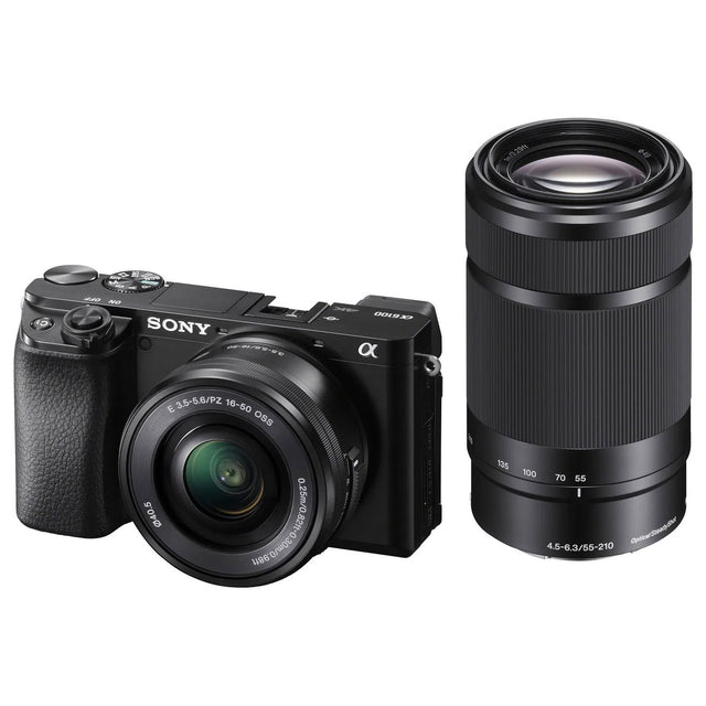 Sony A6100 kit 16-50mm + 55-210mm filmare 4K - View 1