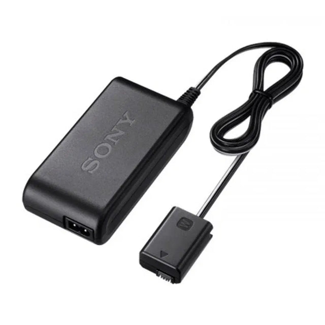 Adaptor de priza Sony AC-PW20, cu cablu și conectori, negru