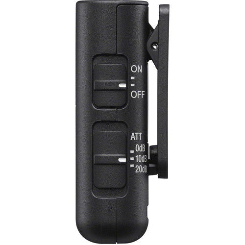 Microfon lavalier Sony cu comutatoare ON/OFF și setare ATT