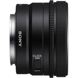Black lens side view with ribbed grip and CLICK ON / OFF switch