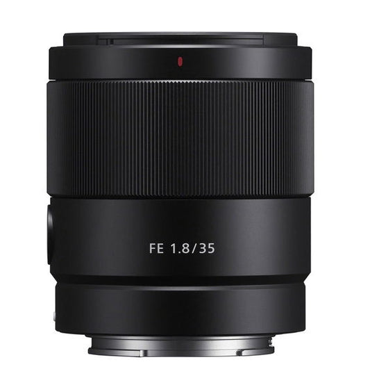 Obiectiv foto Sony FE 35mm, negru, marcaj FE 1.8/35