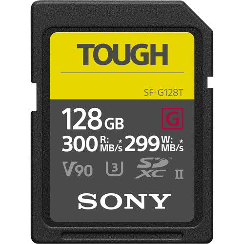 Card de memorie SDXC UHS-II Sony TOUGH 128GB 300/299 MB/s
