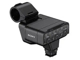 Sony XLR adapter housing with mounting base and port connections