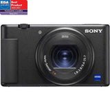 Cameră compactă SONY cu obiectiv ZEISS, corp negru