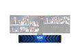 NDX live multicam system unit, blue front panel with chevron pattern