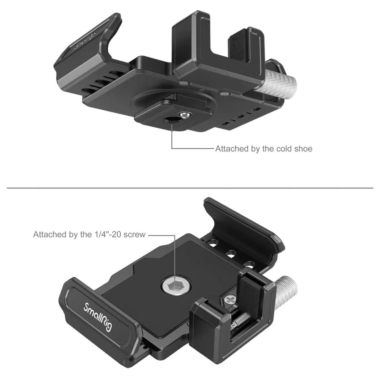 SmallRig 3272 Suport SSD T5 / T7 pentru BMPCC 6K PRO - View 3