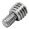 Adaptor șurub M6 la 3/8 din metal, cu filet exterior vizibil