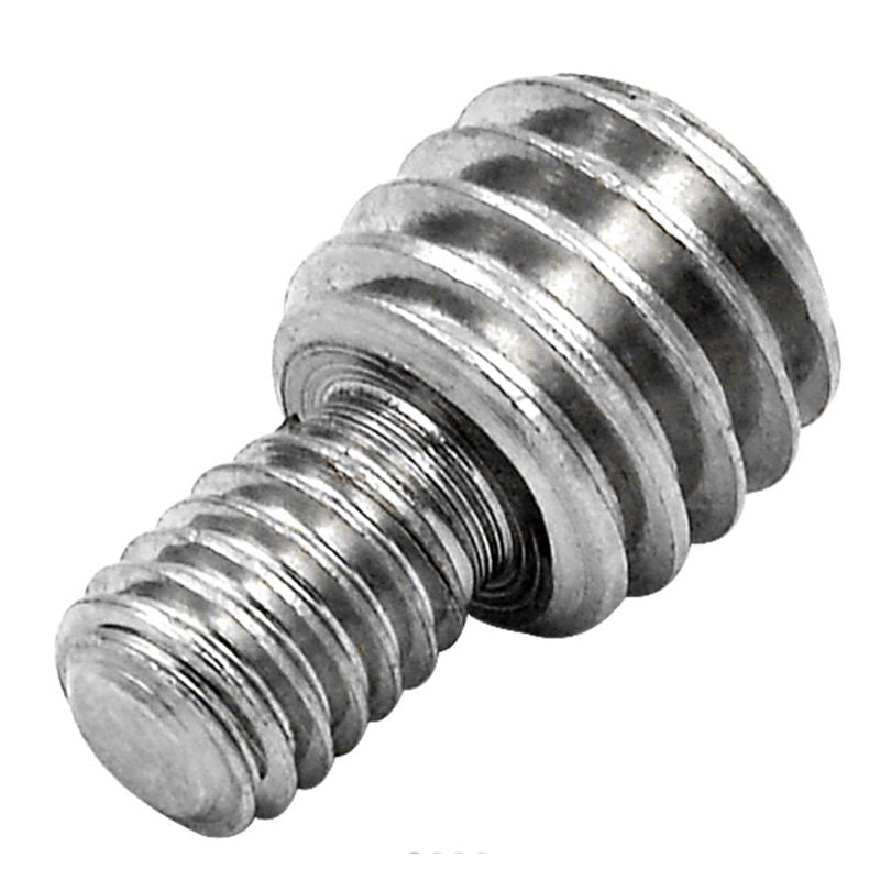 Adaptor șurub M6 la 3/8 din metal, cu filet exterior vizibil