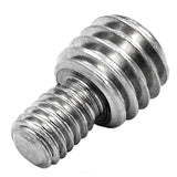 Adaptor șurub M6 la 3/8 din metal, cu filet exterior vizibil