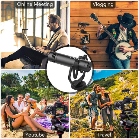 Synco MIC-M1 Microfon pentru camera si smartphone - View 3