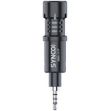 Microfon lavalier Synco MMIC-U1P negru, cu mufă jack 3,5 mm
