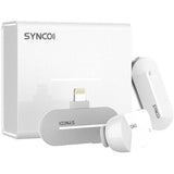 Cutie de încărcare P2L wireless cu emițător și receiver, design alb