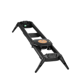 Magic Carpet Pro slider 91cm, black, circular top plate with orange insert